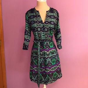 Button-Up Shirtdress with belt